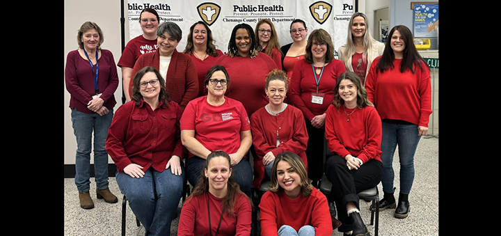 Chenango County Health Department supports National Red Day